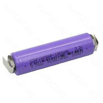 Аккумулятор LiFePO4 18650 3,2v 2000mah под пайку